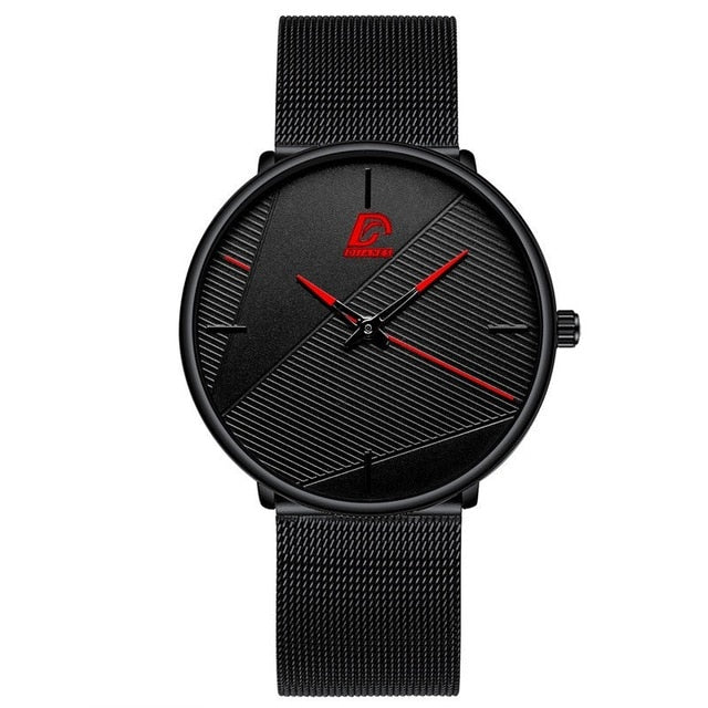 Produtos reloj hombre Relógios Masculino 2023 Minimalista Moda Masculina Ultrafino Relógio Simples Masculino Negócios Quartzo Relógio de Pulso relogio masculino