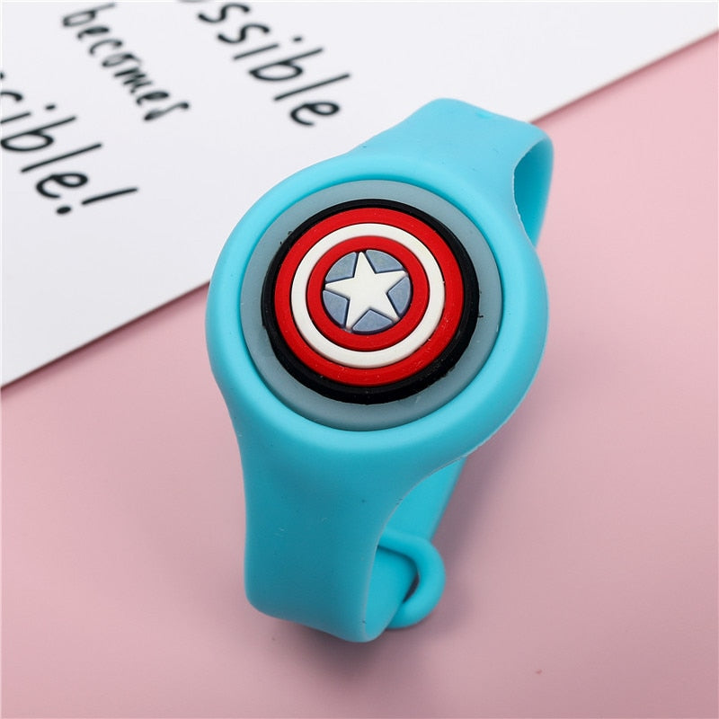 Disney Frozen Kids Watches Spiderman Colorful Light Source Watches Boys Girls Children Party Gift Wristwatch Ladies Watch